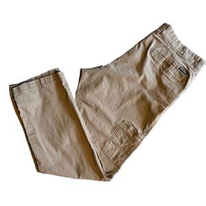 Columbia Sportswear Company Men's Casual Cargo Pants in Tan 98% Cotton Size 36